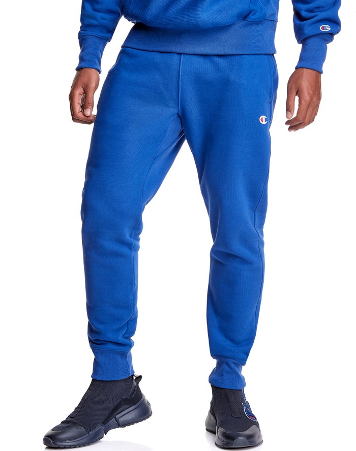 Champion Reverse Weave Joggingbroek Heren - Blauw - Belgie 1475MRNDE